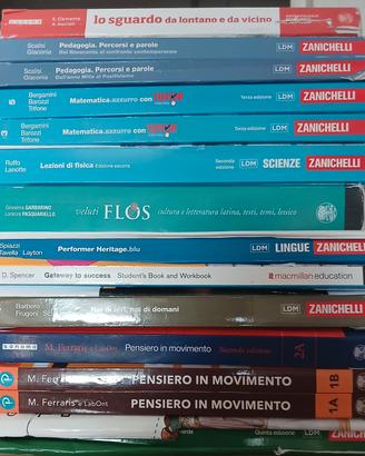 LOTTO  LIBRI TRIENNIO SCIENZE UMANE (ANCHE SINGOLI
