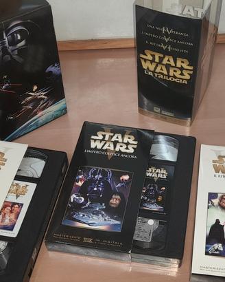 Cofanetto VHS Star Wars Trilogia Classica 2000