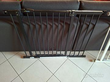 Cancelletto sicurezza Hauck nero+prolunghe
