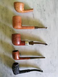 5 Pipe pregiate (Oxford De Luxe, Savinelli)