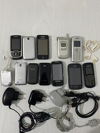 Lotto Cellulari e caricabatterie Samsung