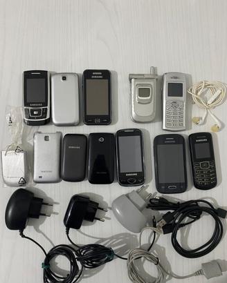 Lotto Cellulari e caricabatterie Samsung