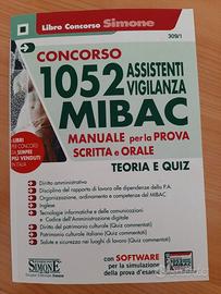 Concorso 1052 MIBAC edizioni simone