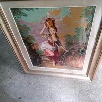 Quadro realizzato a mezzo punto