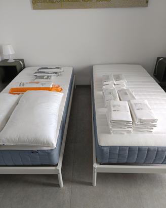 Set completo letto IKEA NUOVO -biancheria inclusa