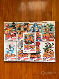 Naruto manga 1-10 (no 9)