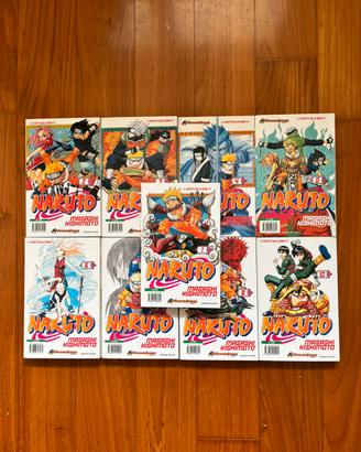 Naruto manga 1-10 (no 9)