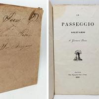 UN PASSEGGIO SOLITARIO - PAVESI GIOVANNI 1839