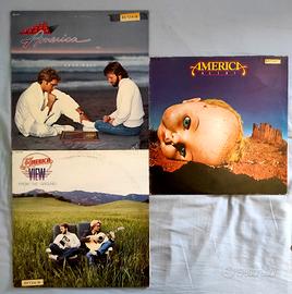 America, tre dischi vinile