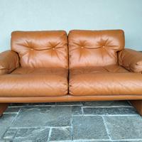 Divano 2 posti Coronado di B&B Italia, in pelle 