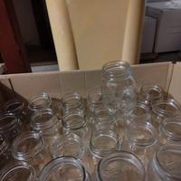 Vasetti in vetro Bormioli, 117 pezzi, 50cent/pezzo