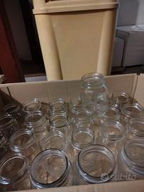 Vasetti in vetro Bormioli, 117 pezzi, 50cent/pezzo