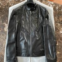 Giacca in vera pelle VERSACE