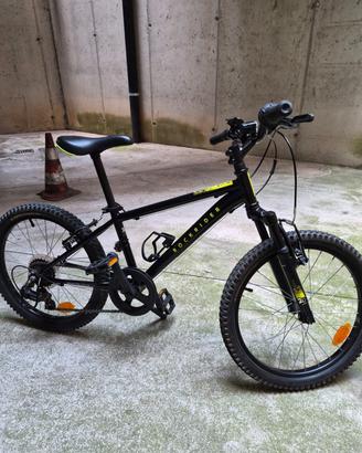 Bicicletta Mountainbike bambino 20"6-9 anni