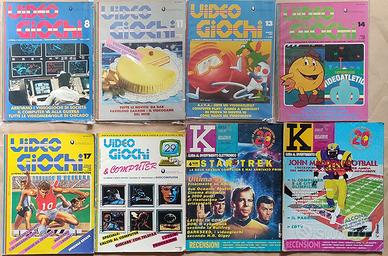 Riviste di videogames vintage (Videogiochi, The Ga