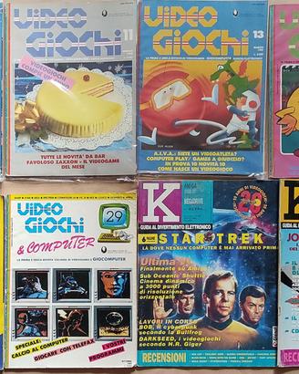 Riviste di videogames vintage (Videogiochi, The Ga