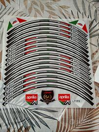 Adesivi cerchione moto Aprilia rs660