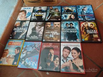 lotto di 29 DVD in inglese (films) 