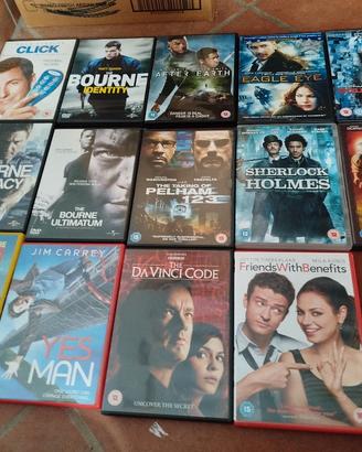lotto di 29 DVD in inglese (films) 