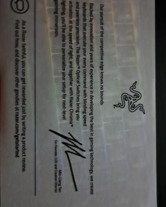 Tastiera Huntsman mini