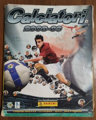 ALBUM CALCIATORI PANINI 2008-09 COMPLETO 100%