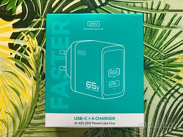 Caricabatterie rapido INIU 65w giallo NUOVO