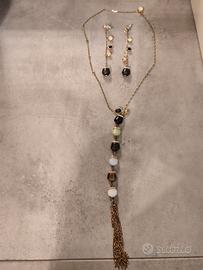 collana e orecchini Swarovski 