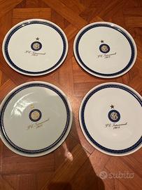 Set di 4 piatti sottopiatti Inter Tognana 30 cm
