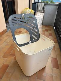Lettiera a secchio gatti grandi XXL.