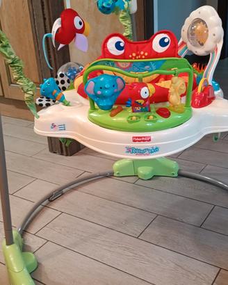 Fisher-Price Rainforest Jumperoo completo
