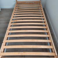 Letto singolo IKEA NEIDEN + Materasso ÅSBYGDA