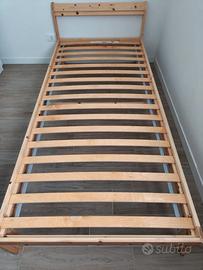 Letto singolo IKEA NEIDEN + Materasso ÅSBYGDA