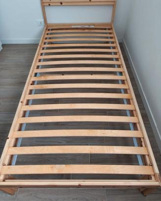 Letto singolo IKEA NEIDEN + Materasso ÅSBYGDA