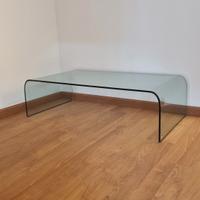 Tavolino soggiorno in cristallo