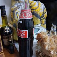 bottiglia Coca Cola da litro anni 80 piena !!!
