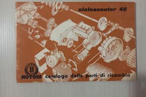 Manuale Ricambi Ciclomotore MOTOBI 48 Epoca ORIGIN