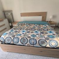 Letto conenitore matrim+ rete + materasso ortopedi