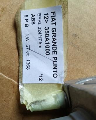 Gruppo abs FIAT GRANDE PUNTO 1.4 del 2012