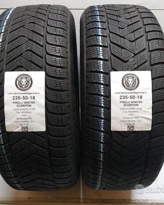 2 gomme 235 50 18 pirelli a47588
