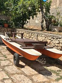 Pattino con carrello