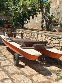 Pattino con carrello