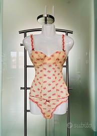 Bustier a balconcino + perizoma tg 2 Intimissimi