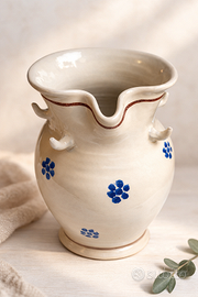 Brocca/vaso in ceramica di Grottaglie
