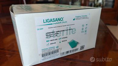 LIGASANO VERDE  STERILE mis. 15X10X1 cm 