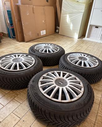 4 Gomme Invernali 14 Hankook + Cerchi – Ottime