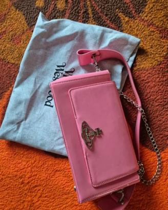 Borsa Vivienne Westwood hazel medium rosa/pink