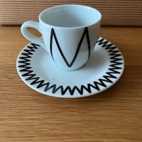 Servizio caffè per 12 in porcellana “Le monachine”