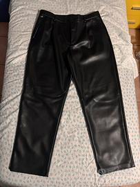Pantaloni pelle zara
