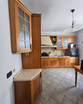 CUCINA IN CILIEGIO COMPLETA DI ELETTRODOMESTICI
