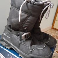 Scarponcini da neve donna Quechua Novadry n.37